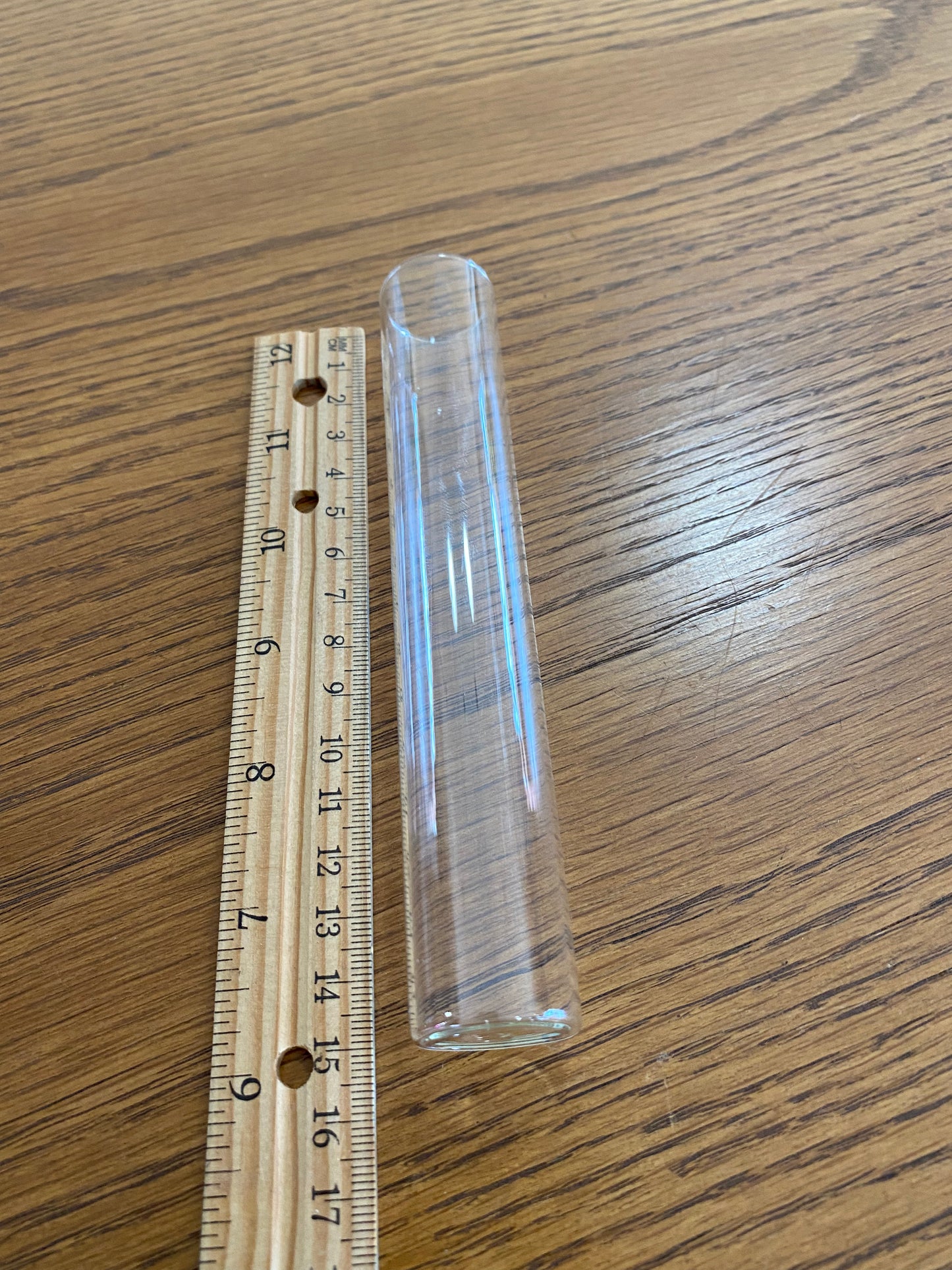 25 mm x 150 mm TC Glass Tube, flat bottom