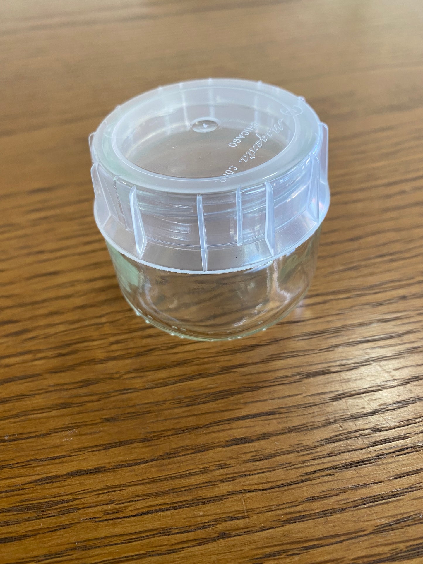 Cap for baby food jars as TC containers